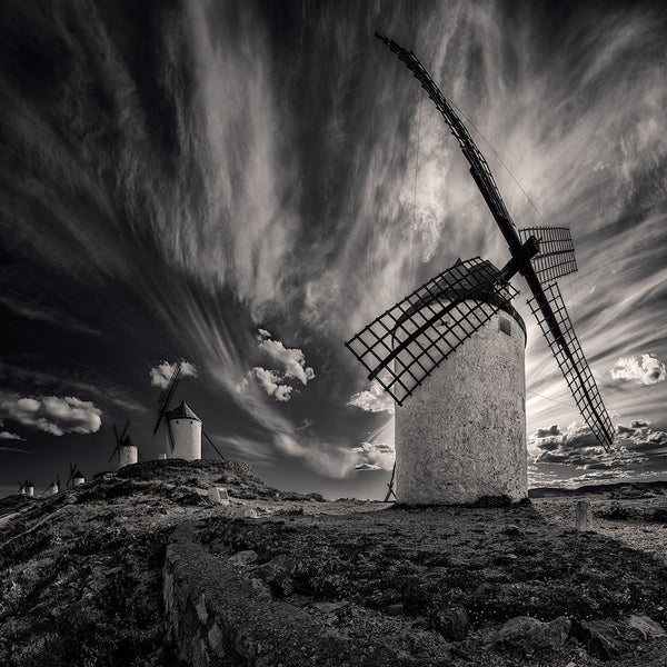 Don Quixote Windmills - Igor Menaker Fine Art Photography