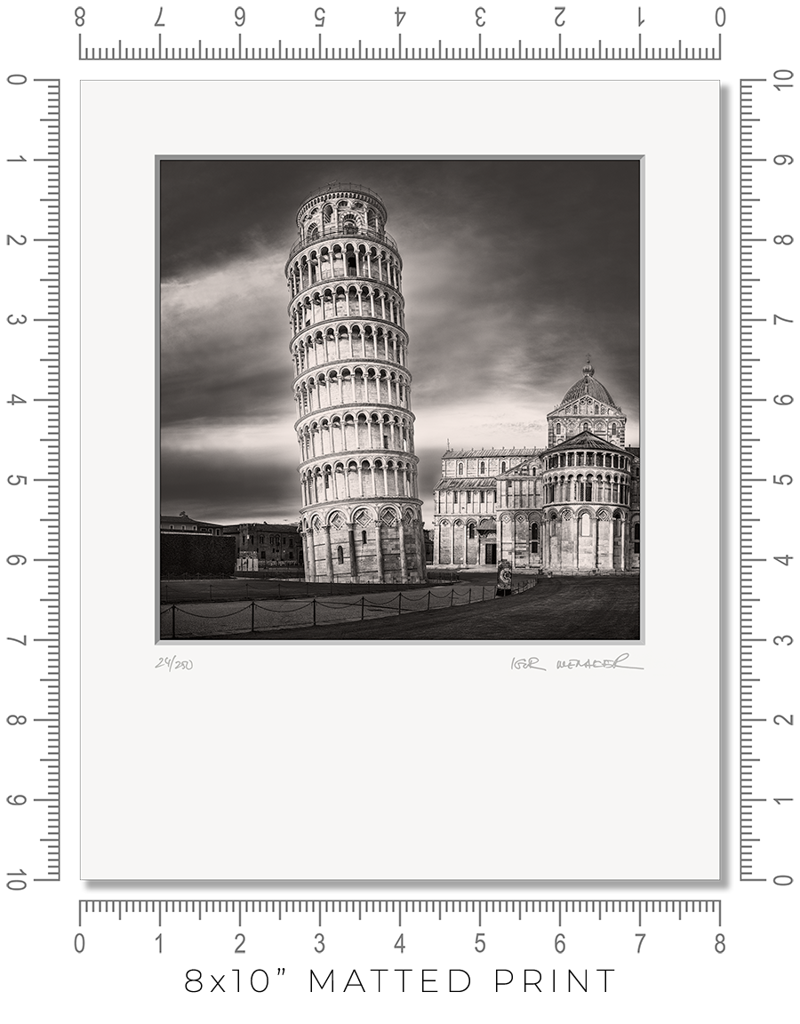 Leaning Tower of Pisa - Igor Menaker Fine Art Photography