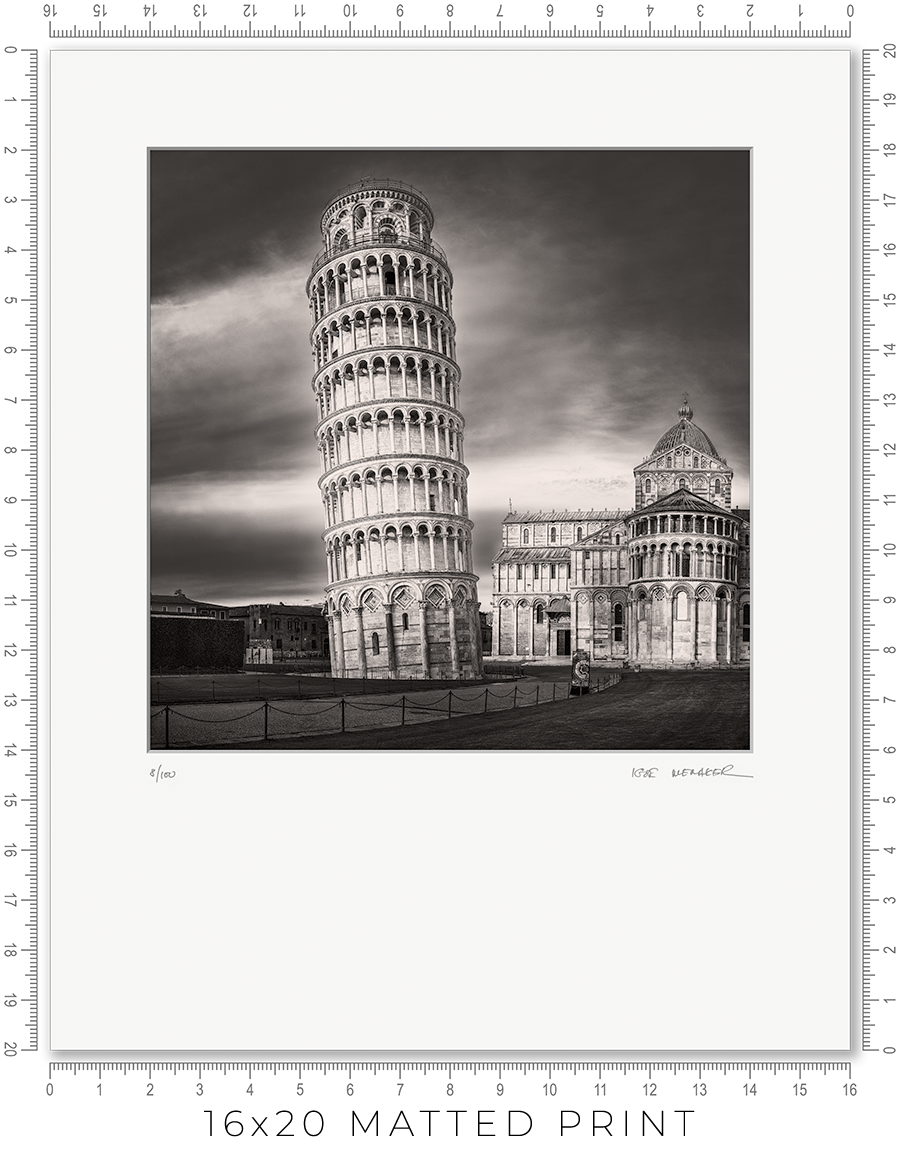 Leaning Tower of Pisa - Igor Menaker Fine Art Photography