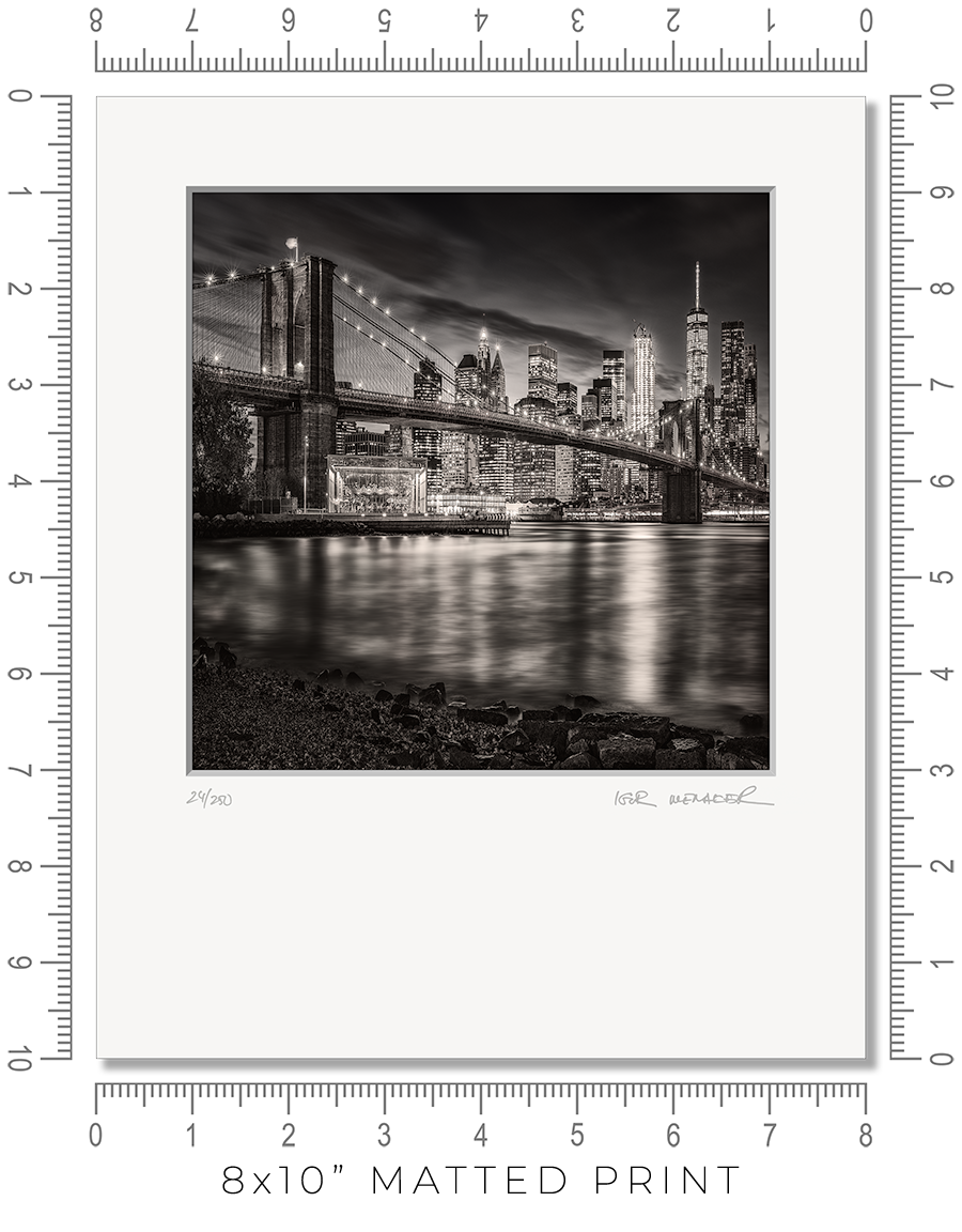 NYC Skyline - Igor Menaker Fine Art Photography