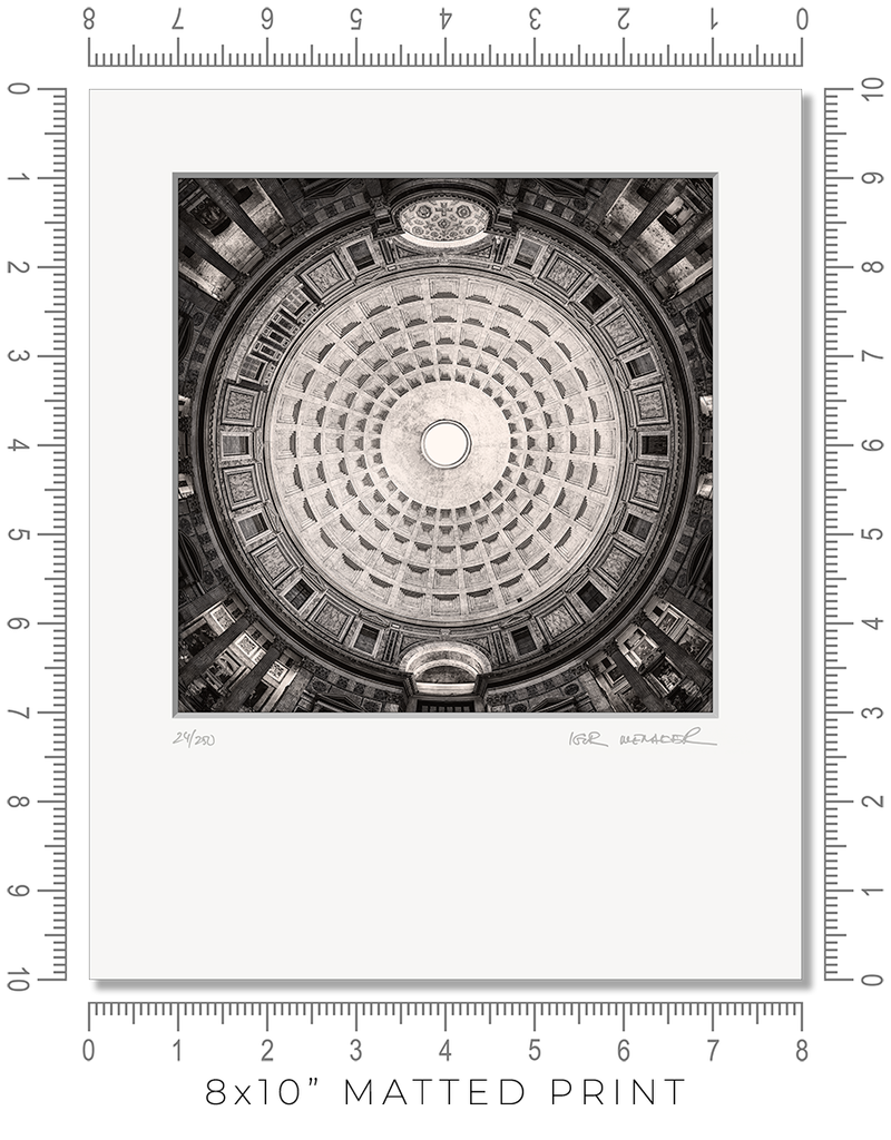 Pantheon in Rome - Igor Menaker Fine Art Photography