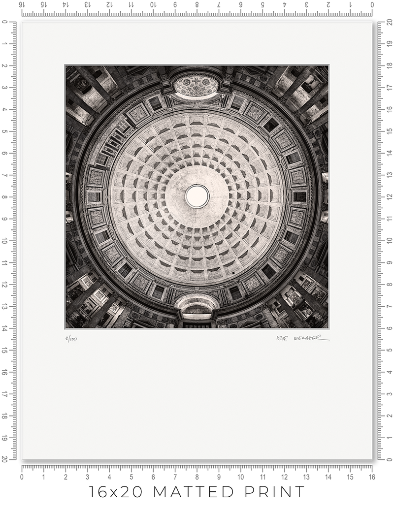 Pantheon in Rome - Igor Menaker Fine Art Photography