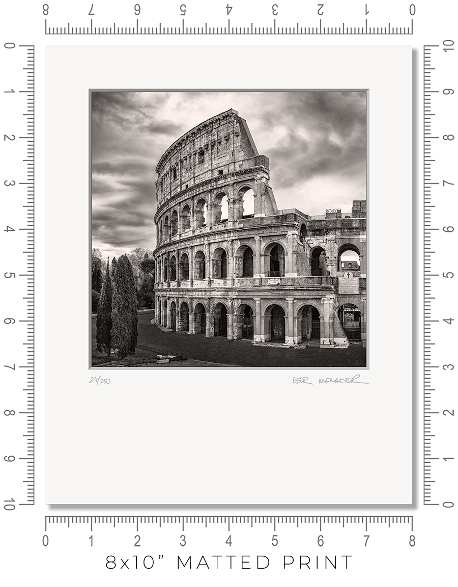 Rome Colosseum - Igor Menaker Fine Art Photography