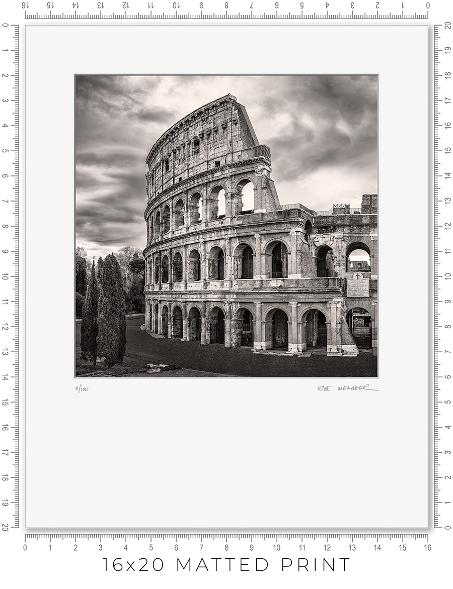 Rome Colosseum - Igor Menaker Fine Art Photography