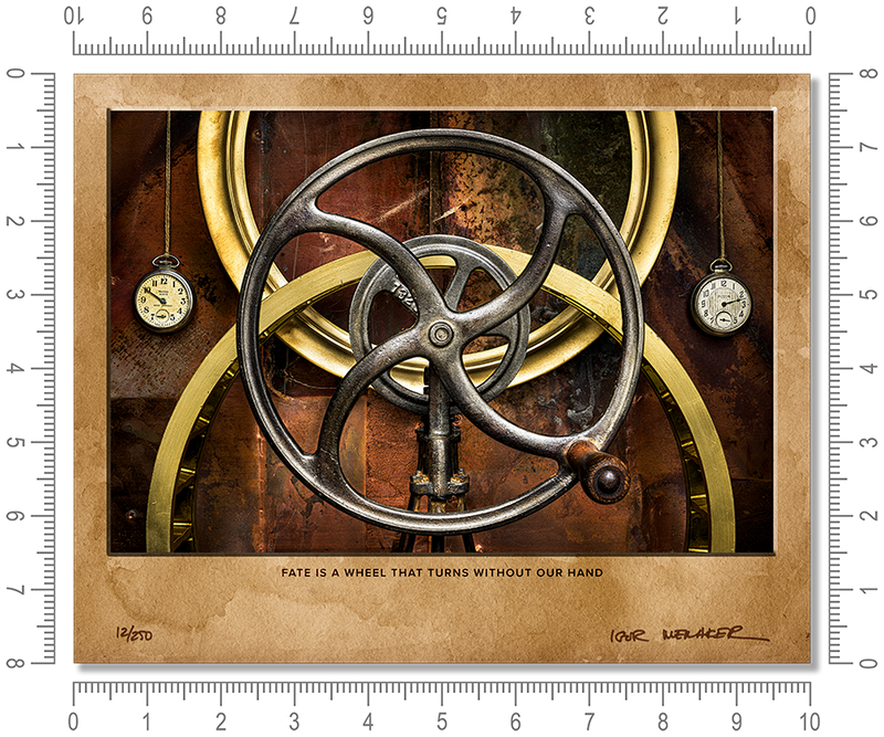 Fate is a wheel that turns without our hand
