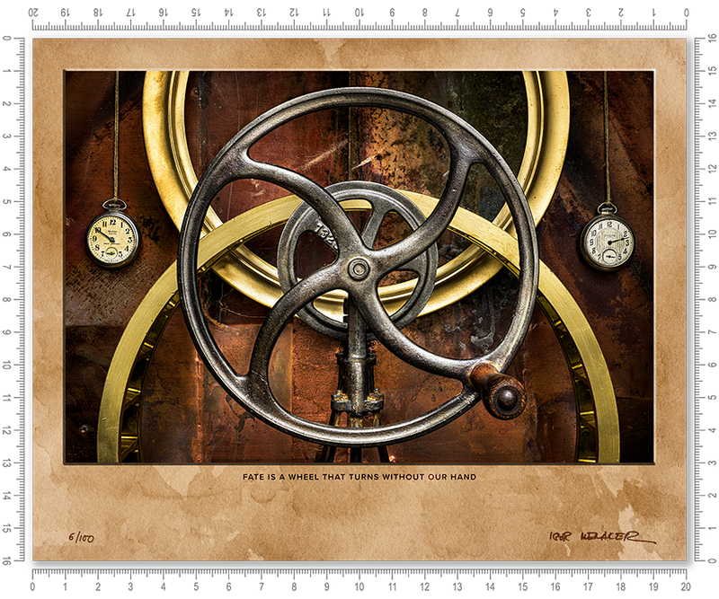Fate is a wheel that turns without our hand