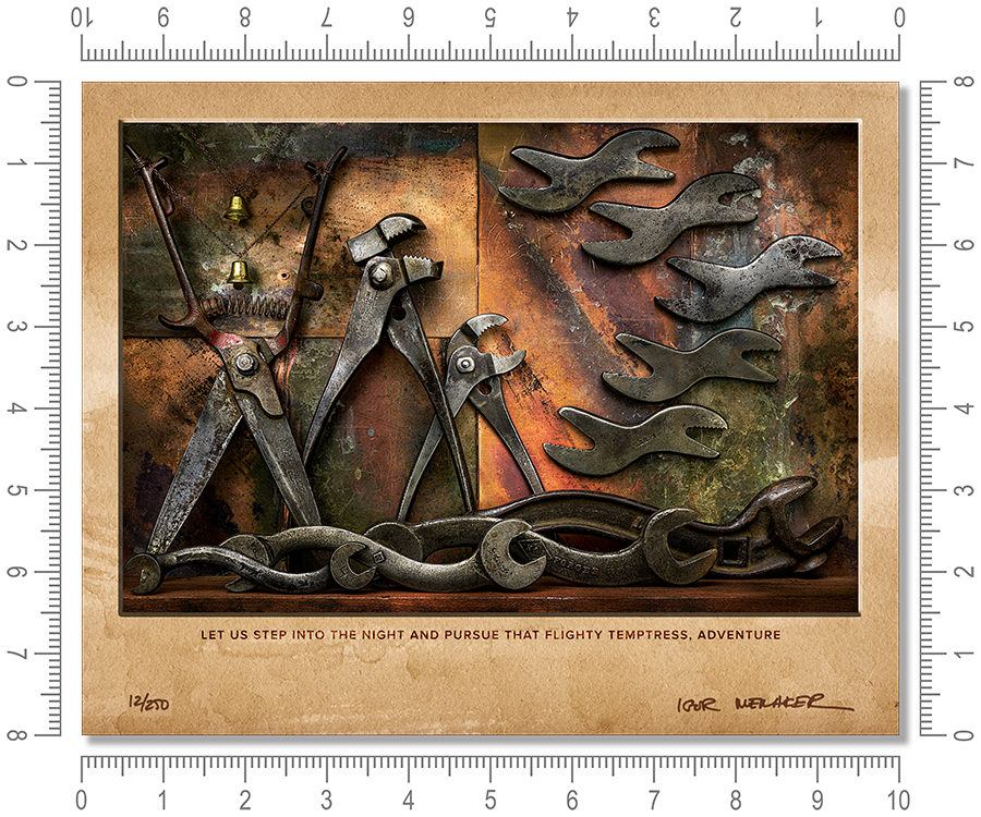 Let us step into the night and pursue that flighty temptress, adventure - Igor Menaker Fine Art Photography