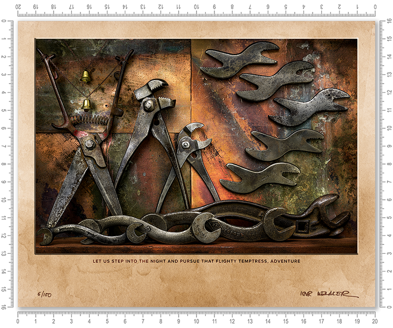 Let us step into the night and pursue that flighty temptress, adventure