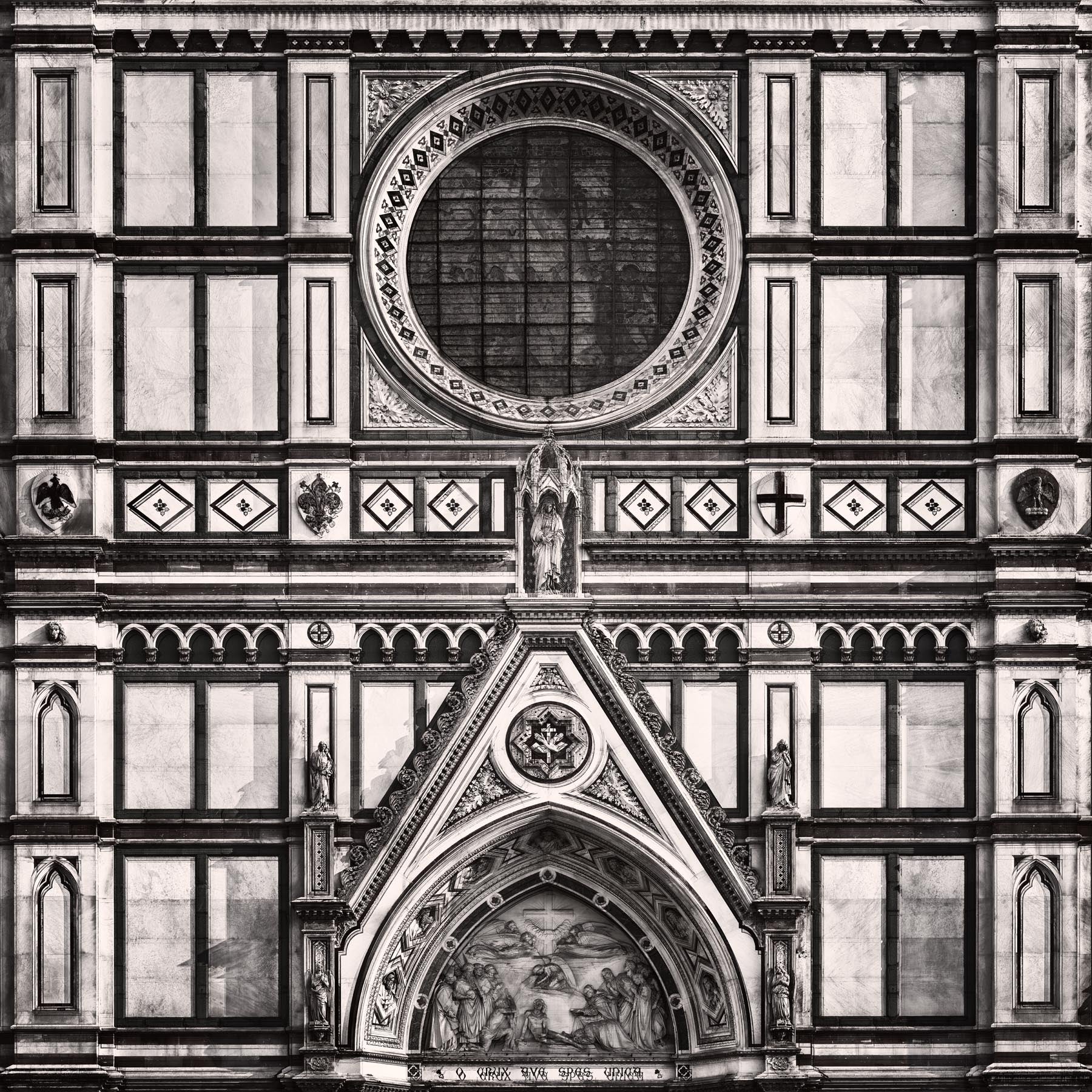 Santa Croce Facade - Igor Menaker Fine Art Photography
