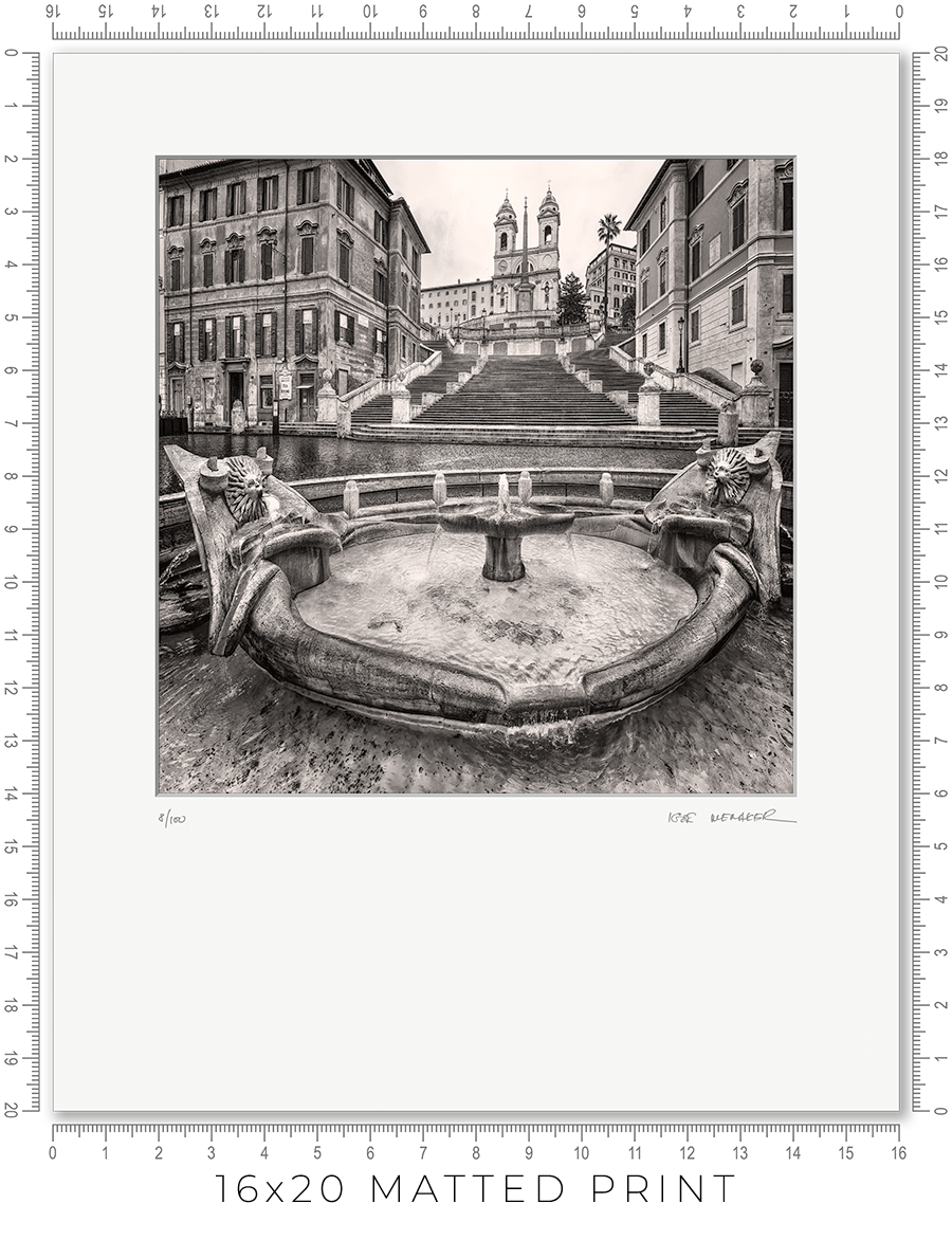 Spanish Steps - Igor Menaker Fine Art Photography