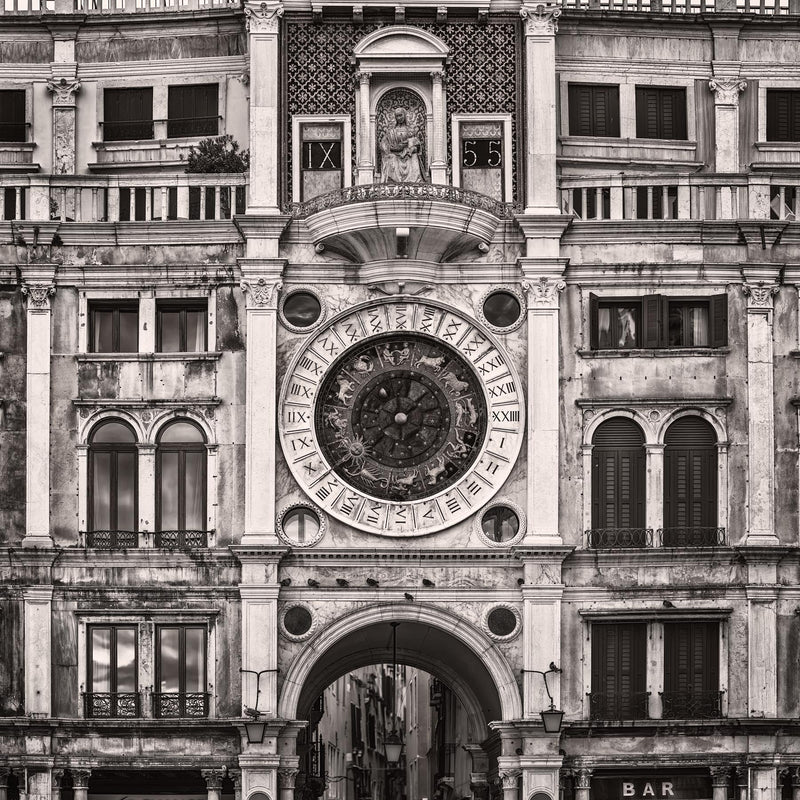 St Mark Clocktower in Venice - Igor Menaker Fine Art Photography