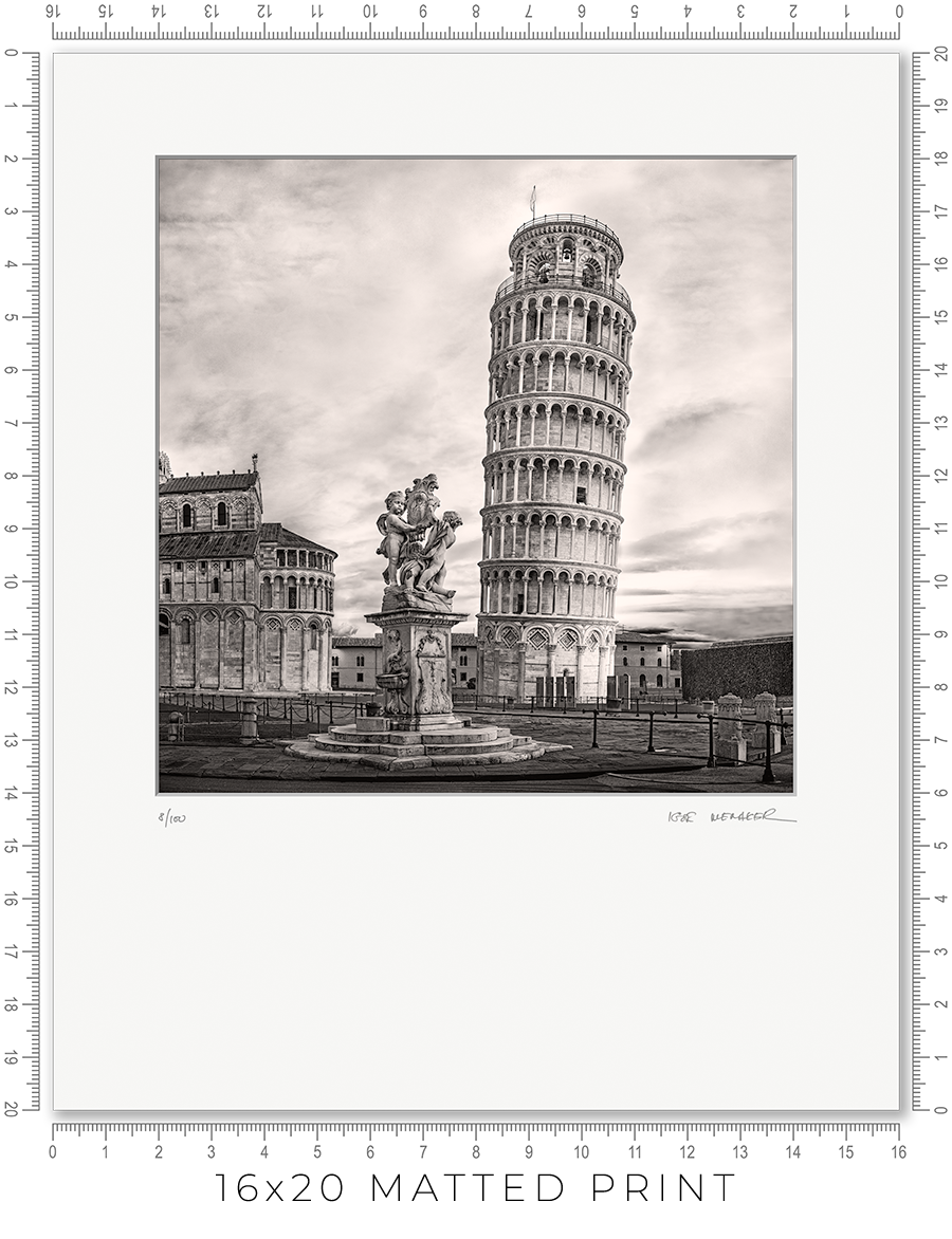 Tower of Pisa - Igor Menaker Fine Art Photography