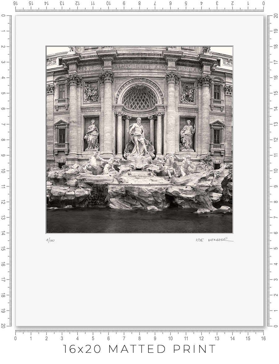 Trevi Fountain - Igor Menaker Fine Art Photography