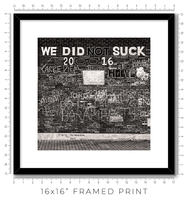 We Did Not Suck - Igor Menaker Fine Art Photography