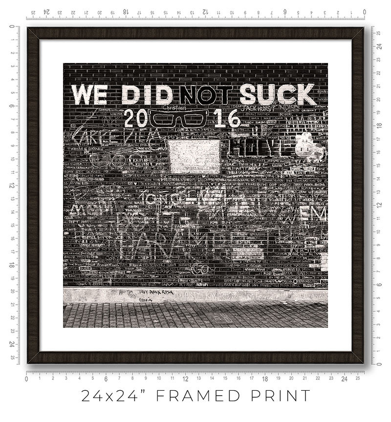 We Did Not Suck - Igor Menaker Fine Art Photography